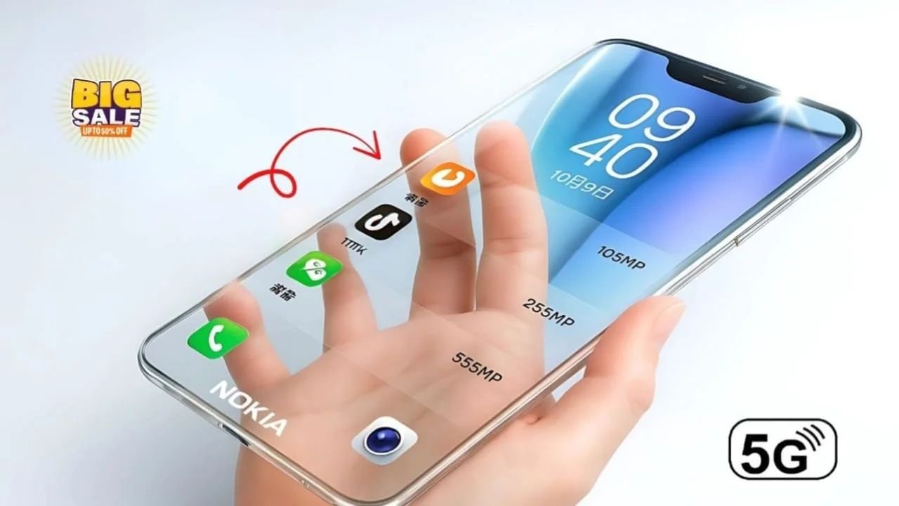 Nokia Premium 5G Launch: Flagship Camera, 16GB RAM & 8200mAh Battery Under ₹10,000 – Full Details Inside